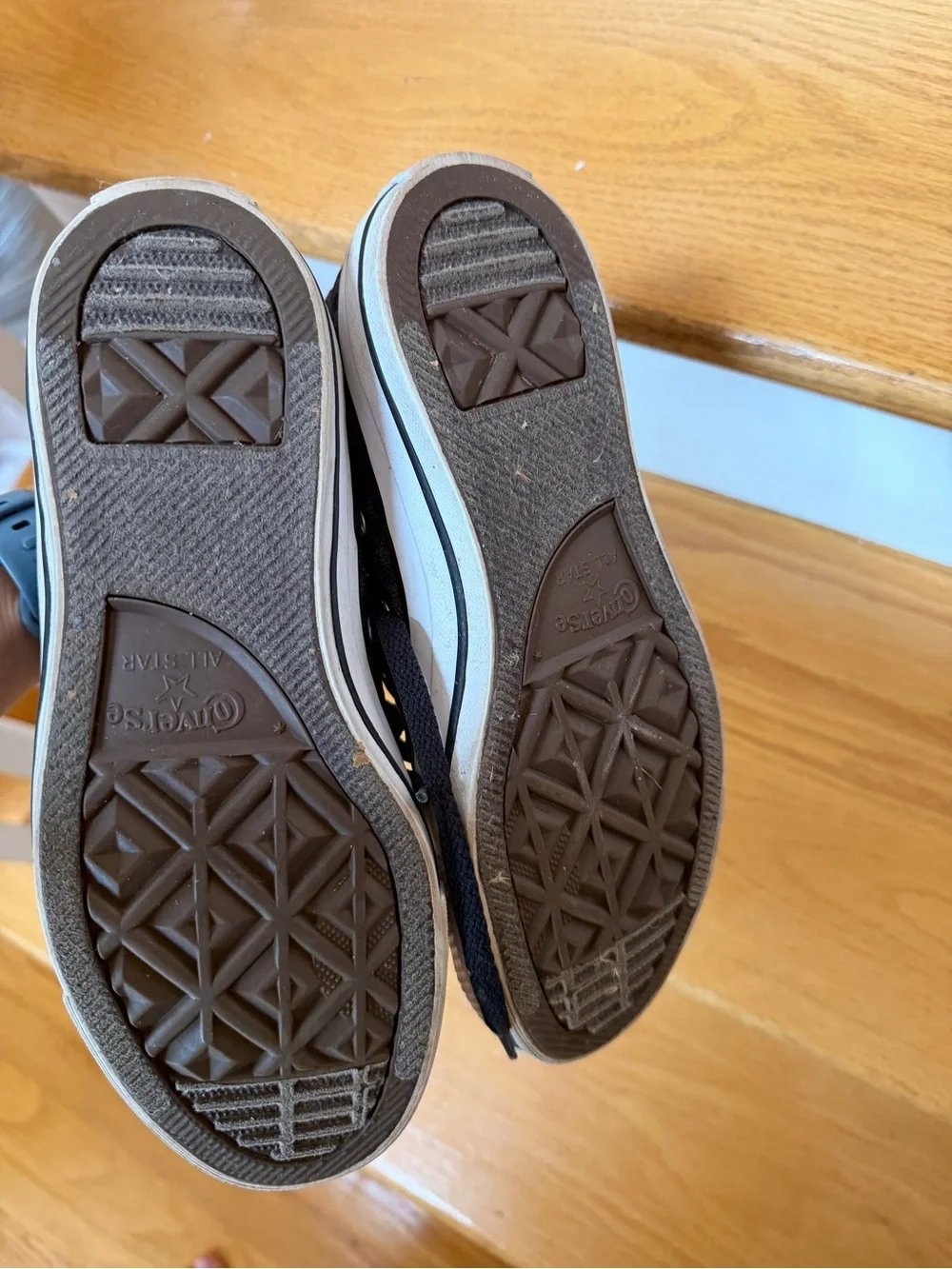 $45 Converse Black and White Low Top Sneakers - Classic All Star